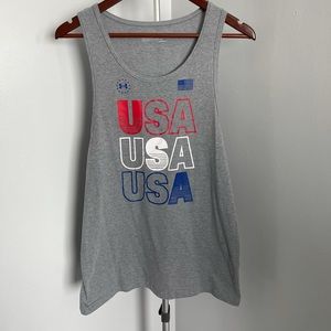 Under Armour USA HeatGear Tank